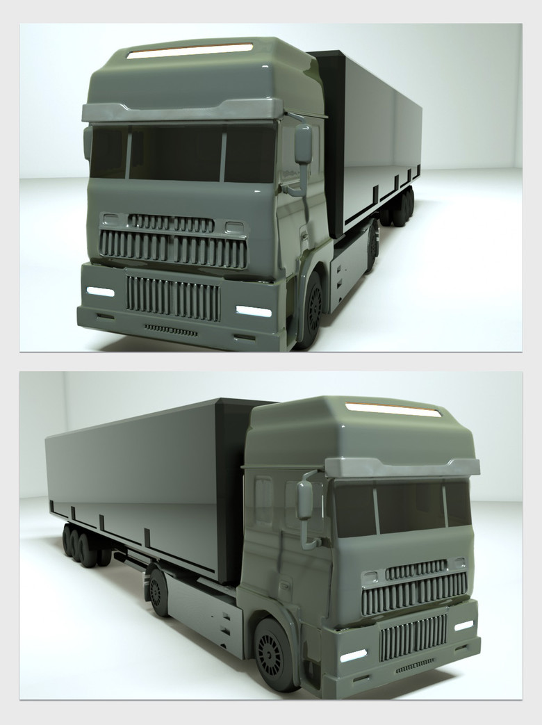 探索3D卡车模型设计 C4D格式免费下载指南